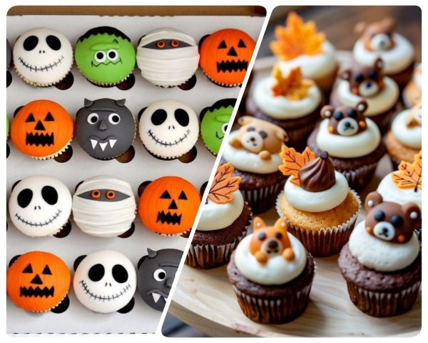 Halloween cupcakes