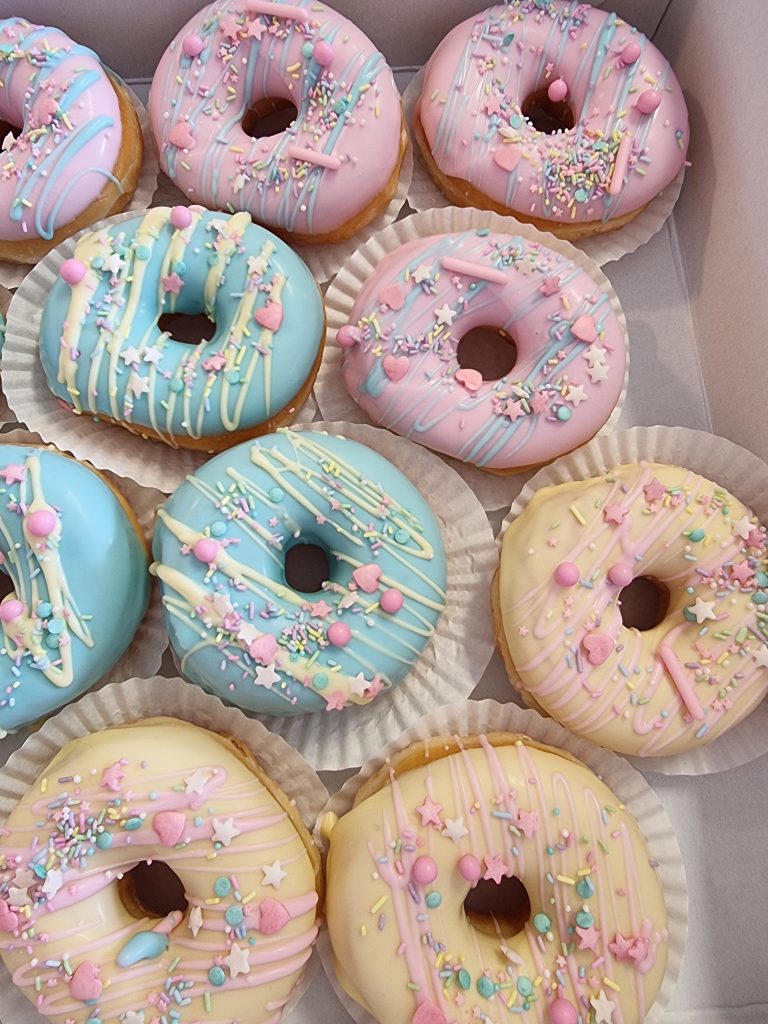 Donuts met versiering