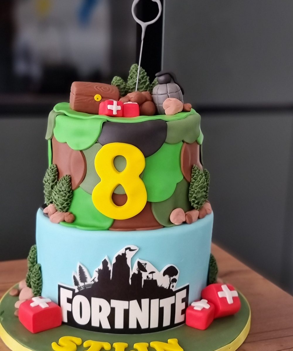 Fortnite taart