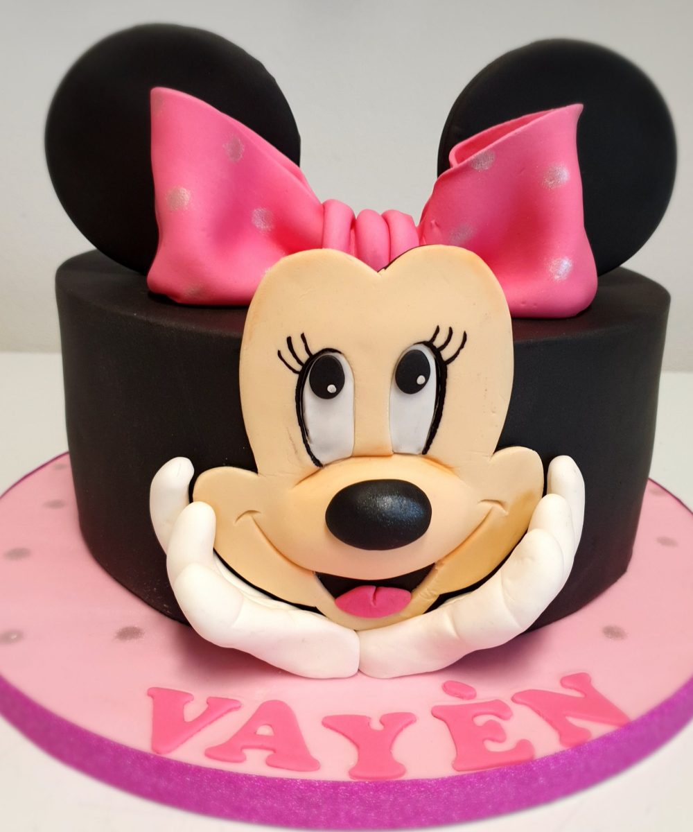 Minni Mouse taart