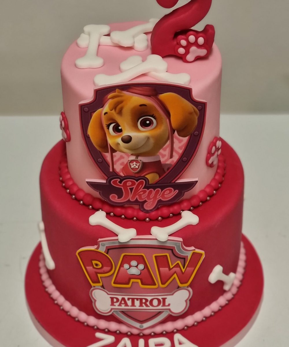 Paw patrol taart