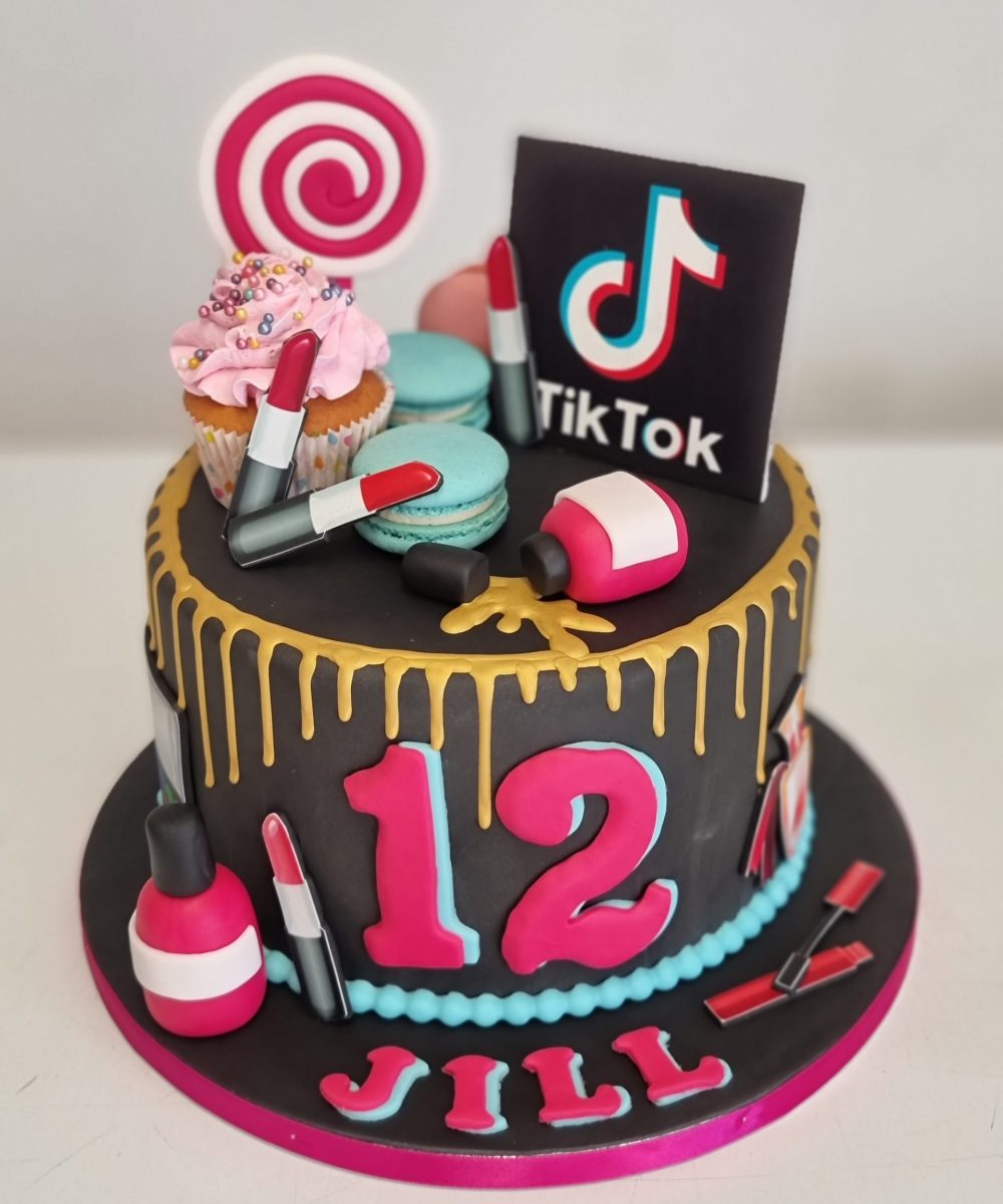 TikTok taart